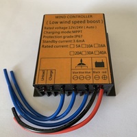Contrôleur de charge solaire MPPT haute efficacité 1000W pour éoliennes 12V 24V 48V avec puissance PV max. 40A certifié CE/FCC Garantie 6 mois