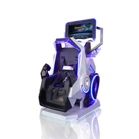 VART Meilleur Prix 9D VR Chaise Motion Simulation 720 Rotation Réalité Virtuelle Arcade Jeu Machine Flight Simulator 360 VR Chaise
