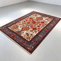 Tapis rectangulaires en polyester imprimé style pastoral, à poils ras, motif minimaliste, antidérapants, lavables en machine, pour salon