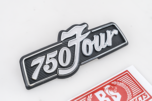 Nouvel emblème de carénage latéral pour CB750 K 73-76, badge en aluminium gauche et droit, autocollants de <span class=keywords><strong>moto</strong></span> - Product Image 5