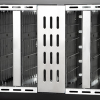 Grille-pain de comptoir 4 fentes avec double bouton de commande indépendant, grille-pain compact pour cuisine 1300W, grille-pain 4 tranches, vente en gros
