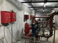 LC Vente en gros Moteur diesel haute qualité à arbre long Turbine verticale Pompe à eau centrifuge incendie ul Fm
