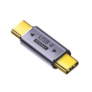 Adaptador Extensor USB C Hembra a USB C Macho de 90 Grados con Ángulo Recto, Compatible con Transferencia de Datos de 40 Gbps y Video de 8K a 60 Hz - Product Image 6