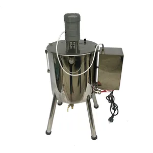 Small Lip Lipstick Heating Stirring Filling Machine With Mixing Hopper Heater Tank For Hot Chocolates Crayon Soap
