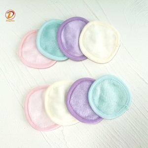 Tampons démaquillants réutilisables en flanelle Tampon <span class=keywords><strong>démaquillant</strong></span> super doux mélange de différentes couleurs <span class=keywords><strong>pour</strong></span> tous les types de <span class=keywords><strong>peau</strong></span> - Product Image 2