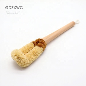 Sồi gỗ dừa lông thiên nhiên nhà bếp chai bàn chải kết thúc Bông Treo Dây Một Số Điều ở nhà làm sạch hàng gia dụng - Product Image 1