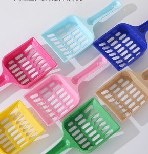 Pala de arena para gatos, pala de plástico para mascotas, multicolor, venta al por mayor - Product Image 6