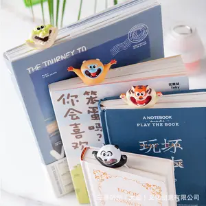 RTS Treasure Series Bookmark Cute 3D Three-dimensional Animal PVC Metal Aluminum ARMOUR Oem Angel Africa Letterpress Printing