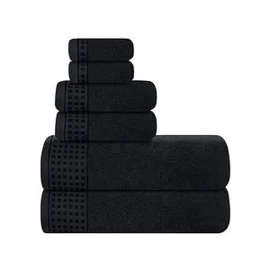 Juego de toallas de baño Premium Toalla de microfibra de secado rápido ligera y altamente absorbente para baño Body Sport Yoga