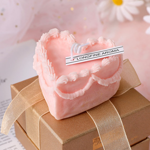 Bougies parfumées en forme de cœur en matériau écologique pour la vente en gros - Product Image 4