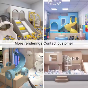 Beilai Hot Bán Mini Nhỏ 100 20 60 Mét Vuông Mềm Mại Chơi Trẻ Em Chơi Khu Vực Thiết Lập Trong Nhà Trẻ Em Sân Chơi Trượt Cho Trẻ Mới Biết Đi - Product Image 6