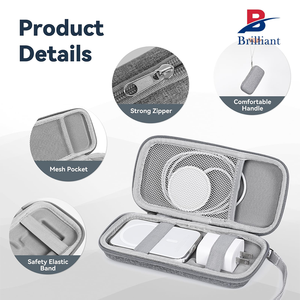 Estuche Rígido de EVA Personalizado de Alta Calidad para Batería Externa Magnética MagSafe, Funda Protectora de EVA para Paquete de Batería Apple MagSafe - Product Image 3