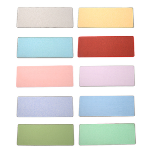 Tapis de souris de bureau de grande taille en caoutchouc personnalisé plusieurs couleurs tapis de souris de jeu - Product Image 4