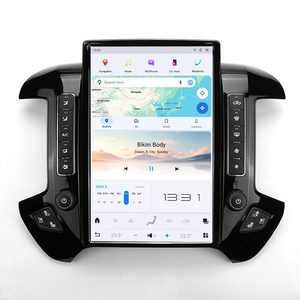 Navihua Radio Stereo Head Unit 14.4" Android 13 8+128GB Tesla Screen Car DSP <b>Player</b> for Chevrolet Silverado GMC Sierra 2014-2018 - Product Image 1