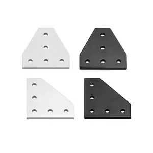 5-Hole T-Shaped Tee Connecting Plate 2020/3030/4040/4545 Product Type Brackets