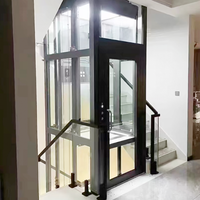 Ascensore per Casa a 2-3 Piani, Elevatore Domestico, Ascensore per Villa, Piccolo Ascensore Interno ed Esterno