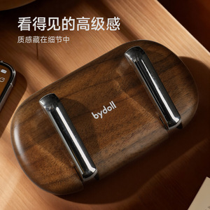 Bydoll Wood Wall Mounted Hook Suction Cup Coat Rack For Bathroom Kitchen Toilet - Product Image 5