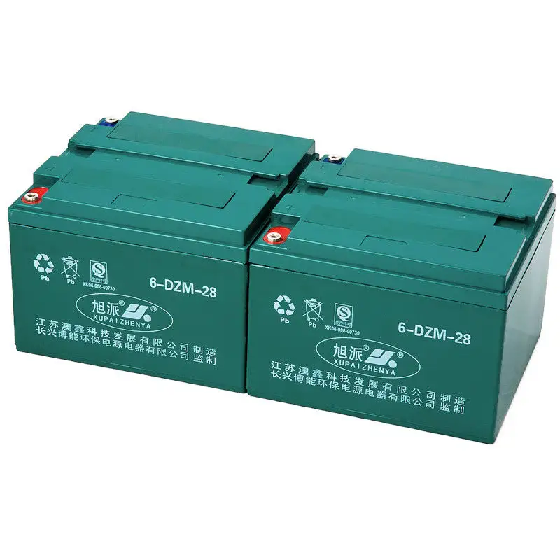 12V 28ah triciclo elettrico carico alimentato a batteria