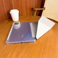 Étui porte-crayons pour Redmi Pad2 SE 9.7 pouces, fonction magnétique de mise en veille automatique, support pliable à plusieurs angles, housse anti-poussière et antichoc