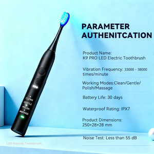 <span class=keywords><strong>Cepillo</strong></span> de <span class=keywords><strong>Dientes</strong></span> Eléctrico Inteligente K9 Pro con Tecnología de Blanqueamiento con Luz LED, <span class=keywords><strong>Cepillo</strong></span> de <span class=keywords><strong>Dientes</strong></span> Portátil de <span class=keywords><strong>Viaje</strong></span> para el Mercado de Alta Gama - Product Image 6