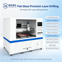 Machine de perçage laser pour verre plat architectural à traitement à sec CNC, haute vitesse, 5 à 10 fois plus rapide