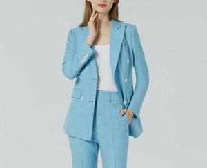 Womens Professional Sets Womens New Commuting European and American Casual Small Suits Coats and Pants Two Piece Sets - Product Image 5