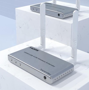 Hàng Mới Về Bộ Mở Rộng Không Dây 2.4G + 5G <span class=keywords><strong>HDMI</strong></span> Băng Tần Kép USB KVM 1080P 60Hz 200M <span class=keywords><strong>HDMI</strong></span> Sang RJ45 Ethernet Cat <span class=keywords><strong>6</strong></span> <span class=keywords><strong>HDMI</strong></span> - Product Image 5