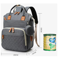 Sac à dos de voyage en gros à prix d'usine, ensemble sac à langer élégant pour maman et bébé, compagnon de voyage stylé