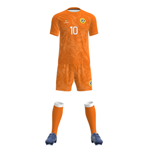 Haut de survêtement style populaire, 100 % polyester, léger, respirant, à séchage rapide et ventilé, idéal pour le soutien le jour du match - Product Image 2