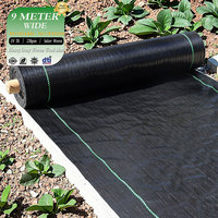 Toile géotextile tissée robuste Chac 200 g/m² pour couverture de sol industrielle, sous-couche de drainage et barrière paysagère