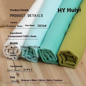 Tissu en <span class=keywords><strong>lin</strong></span> 100% respirant, certifié OCS GRS GOTS, Oeko-Tex 100, <span class=keywords><strong>lin</strong></span> européen naturel, écologique, tissé - Product Image 2