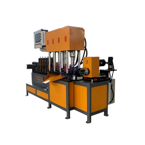 Machine de formage automatique de cerceaux à serrage par selle, contrôlée par PLC, avec pompe moteur et roulement - Product Image 1