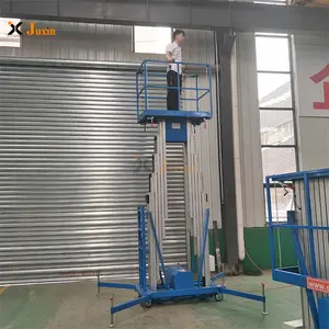 Hot Sell With CE Certification Double Mast Small Aerial Mobile 1 Man Lift