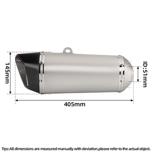 สำหรับรถมอเตอร์ไซค์ <span class=keywords><strong>Triumph</strong></span> <span class=keywords><strong>Street</strong></span> Triple 765 765RS 765R 765R ระบบท่อไอเสียแบบเต็ม ชุดดัดแปลงประกอบ ท่อหน้า-กลาง เชื่อมต่อท่อเก็บเสียง - Product Image 4