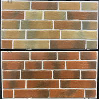 Carreaux muraux extérieurs en pierre de culture 300x600mm, revêtement mural décoratif pour jardin extérieur, aspect pierre naturelle, carreaux en céramique pour villa