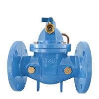 Vanne flottante télécommandée 100X à bride en fonte ductile pour le contrôle automatique du niveau d'eau et la réapprovisionnement en eau