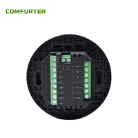 Mejor pantalla táctil hogar habitación calefacción central programable FCU HVAC digital RS485 Modbus aire acondicionado AC termostato inteligente wifi