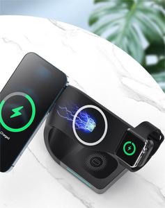 Sản Phẩm Bán Chạy Nhất 2023 Sạc Không Dây 4 Trong 1 Sạc Nhanh Cho Điện Thoại Tai Nghe Đồng Hồ Thông Minh - Product Image 6