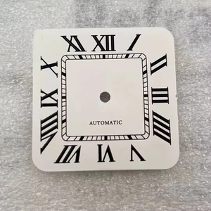 Nouvelle montre à cadran carré New Rome avec calendrier à 6 points, mouvement lumineux NH35, boîtier en acier inoxydable 26,9 x 26,9 mm - Product Image 6