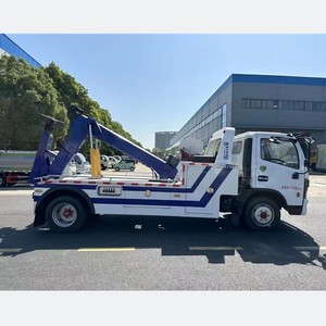 Haute qualité DONGFENG One Pull deux voitures cassées transporteur 8 tonnes dépanneuse prix - Product Image 1