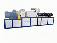 Mesin Ekstruder Sekrup Kembar Konis SJSZ80/156 untuk Lini Produksi Lembaran Co-extrusion & Pelletizing PVC PP HDPE