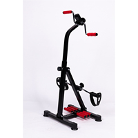 Nouveau type d'équipement de sport à domicile, mini vélo d'exercice pour les bras et les jambes, à utiliser sous le bureau, avec pédale en acier et ABS