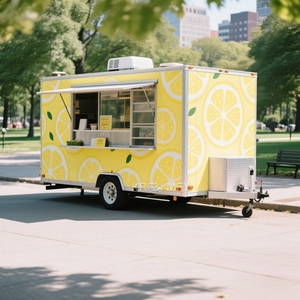 Kiosque à crêpes de haute qualité 2025, remorque à chips de maïs, camion de nourriture de rue avec cuisine complète - Product Image 3