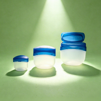 Pot vide en PP pour crème, emballage cosmétique, contenant vide en plastique pour baume à lèvres