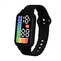 Jam Tangan LED Persegi Panjang Baru, Promo Fashion, Layar Sentuh, Jam Tangan Digital Sport, Jam Tangan Elektronik Anak