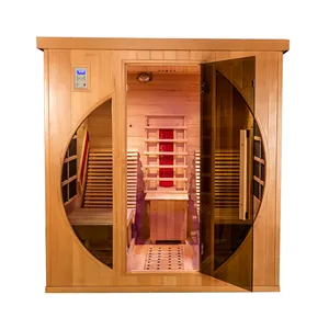 Smartmak Sauna Manufacture Supply 2 Person Indoor Far Infrared Sauna Room