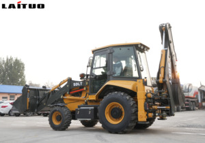 Laituo CE LT 3CX Hochwertiger Chinesischer <span class=keywords><strong>Mini</strong></span>-Frontlader-Baggerlader mit 4x4-Antrieb, Yuchai-Motor, 8500kg, Neue Marke im Angebot - Product Image 6