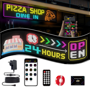 Panel LED Matricial para Aplicaciones, Ojo de Demonio LED Intermitente, Pantalla LED Flexible, Ojo de Diablo LED para Automóvil, Panel de Ojos LED para Coche - Product Image 1