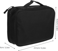 Bolsa Organizadora de Accesorios Electrónicos de Gran Capacidad, Estuche Impermeable para Cables, Bolsa de Almacenamiento para Accesorios Electrónicos
