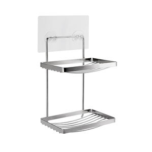 2025 di vendita calda riutilizzabile gancio adesivo doppio <span class=keywords><strong>portasapone</strong></span> <span class=keywords><strong>solido</strong></span> piatto di sapone - Product Image 1